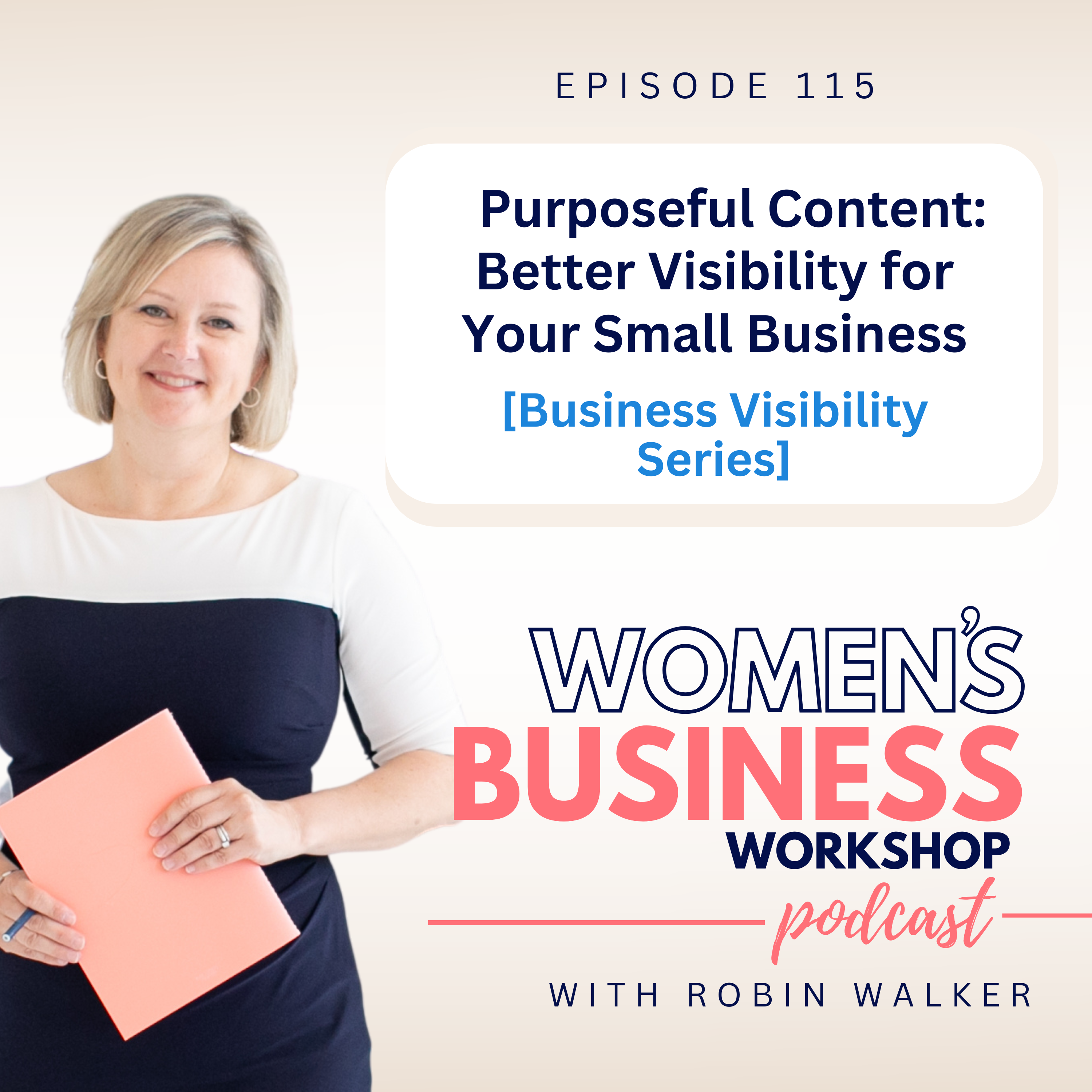 purposeful content: better visibility for small business owners