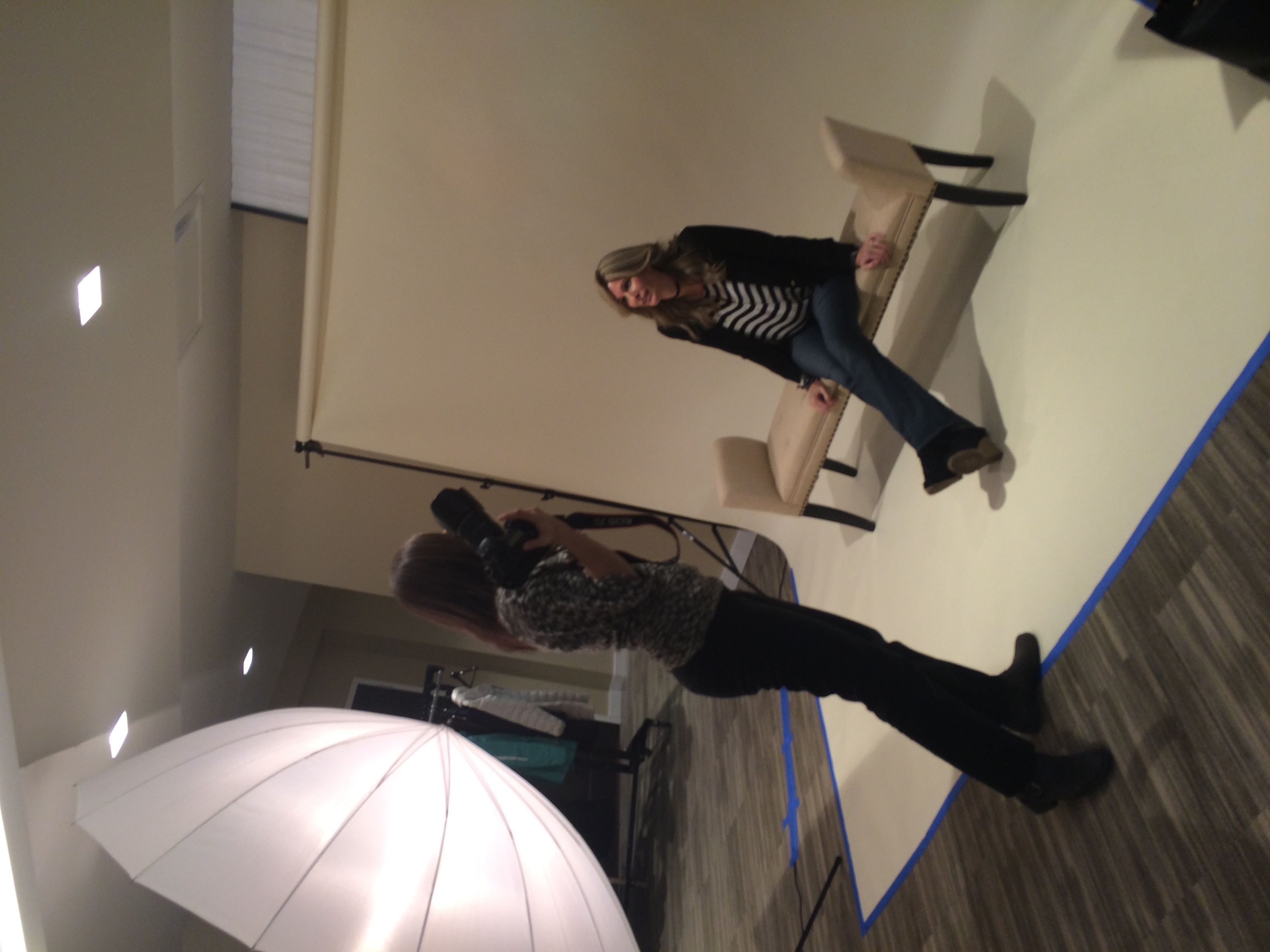 head shots at a conference in wisconsin